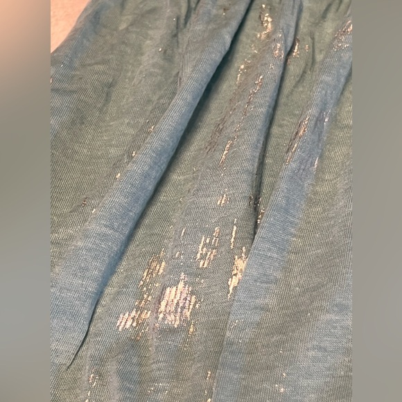 Vintage Helium Smocked Bodice Tube Top with Halter Straps and Flared Hem - Picture 6 of 8